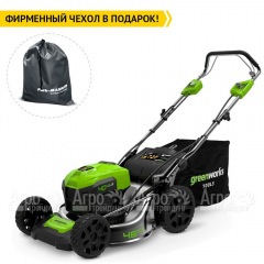 Газонокосилка аккумуляторная GreenWorks GD40LM46SP (без батареи и зарядного устройства) в Ижевске