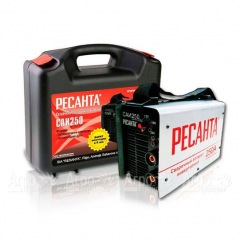 Сварочный инверторный аппарат Ресанта САИ-250 в кейсе в Ижевске