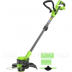 Аккумуляторный триммер GreenWorks G24LT301 4 Ач в Ижевске