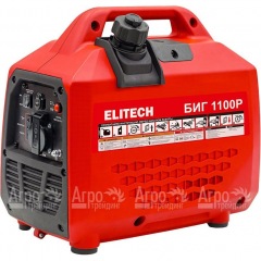Бензогенератор инверторный Elitech БИГ 1100Р 1 кВт в Ижевске