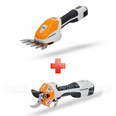 Ножницы аккумуляторные Villartec HA1462 + секатор Villartec PA1462 (без аккумулятора и зарядного устройства) в Ижевске