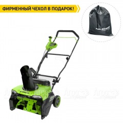 Снегоуборщик аккумуляторный GreenWorks GD40STX2 (без аккумулятора и зарядного устройства) в Ижевске