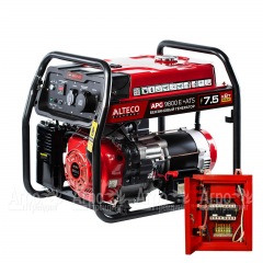 Бензогенератор Alteco APG 9800 E + ATS 7 кВт в Ижевске