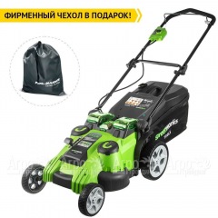 Газонокосилка аккумуляторная GreenWorks G40LM49DBK6 в Ижевске