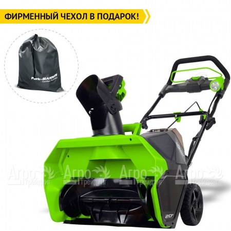 Снегоуборщик аккумуляторный GreenWorks GD40SB в Ижевске