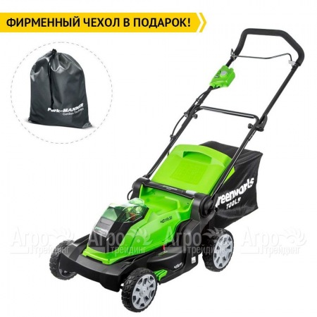 Газонокосилка аккумуляторная GreenWorks G40LM41K4  в Ижевске