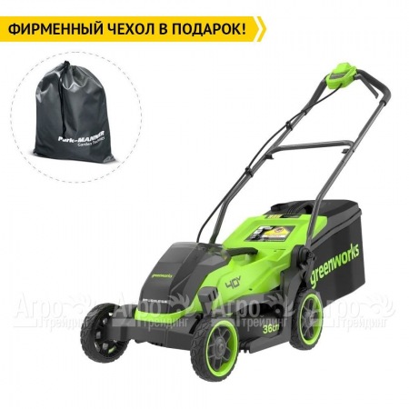 Газонокосилка аккумуляторная GreenWorks GD40LM361 4 Ач  в Ижевске