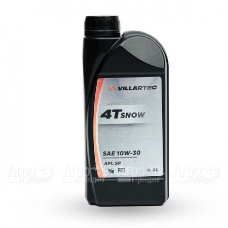 Масло моторное зимнее Villartec 4T Snow SAE 10W-30, 1 л для 4-х тактных двигателей в Ижевске