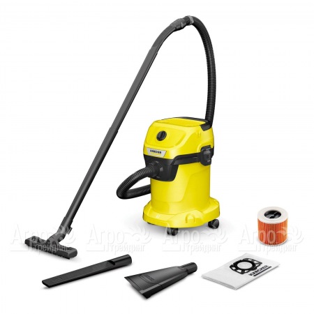 Хозяйственный пылесос Karcher WD 3 V-17/4/35 + Nozzles в Ижевске