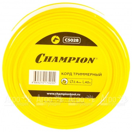 Корд триммерный Champion Star 2.4мм, 40м (звезда)  в Ижевске