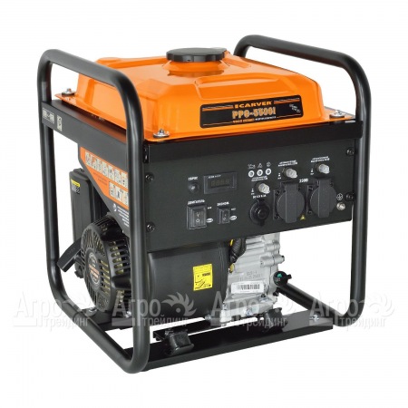 Бензиновый генератор инверторный Carver PPG-5500I 4.2 кВт в Ижевске