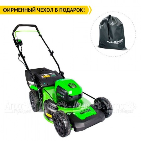 Газонокосилка аккумуляторная GreenWorks GD60LM46SPK4 в Ижевске