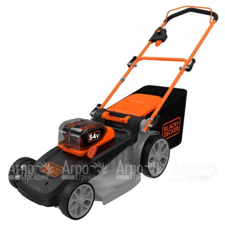 Газонокосилка аккумуляторная Black+Decker CLM5448PC2-QW в Ижевске