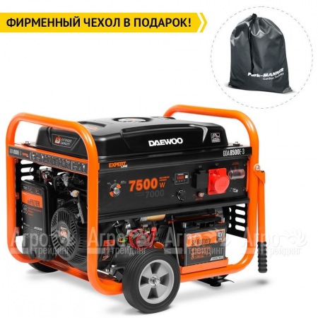 Бензогенератор Daewoo GDA 8500E-3 7 кВт в Ижевске