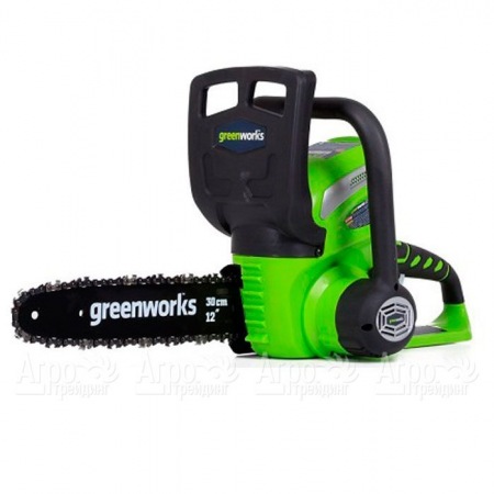 Аккумуляторная пила GreenWorks G40CS30II-12" (без аккумулятора и зарядного устройства) в Ижевске