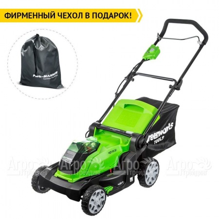 Газонокосилка аккумуляторная GreenWorks G40LM41K6  в Ижевске