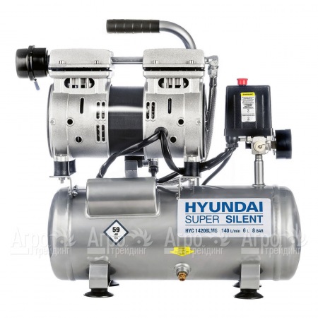 Компрессор поршневой безмасляный Hyundai HYC 14206LMS в Ижевске