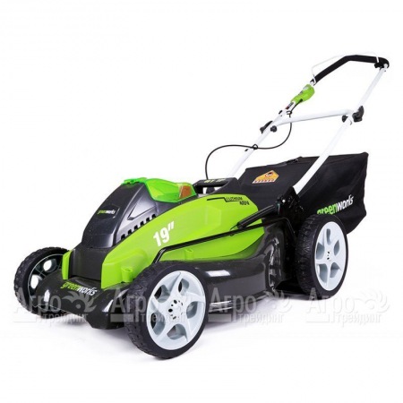 Газонокосилка аккумуляторная GreenWorks G-Max G40LM45 40V 45 см (без батареи и зарядного устройства) в Ижевске