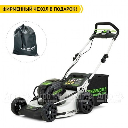 Газонокосилка аккумуляторная GreenWorks GC82LM51SP2 (без аккумулятора и зарядного устройства) в Ижевске