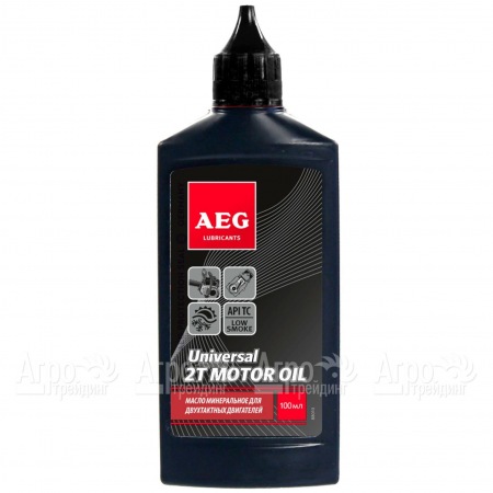 Масло минеральное AEG Universal 2T Motor Oil API TC 100 мл для 2-х тактных двигателей в Ижевске