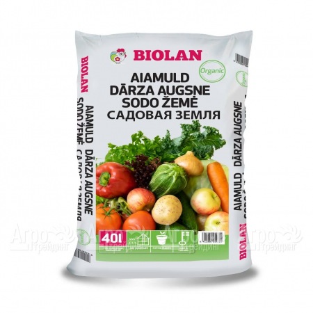 Садовая земля Organic Biolan 40 л в Ижевске