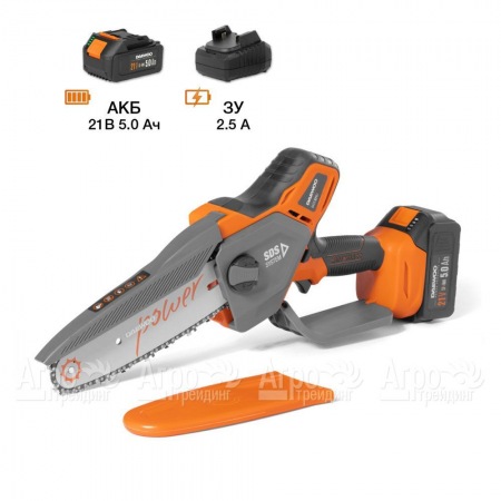 Аккумуляторная пила Daewoo DACS 821Li SET 8&quot;  в Ижевске