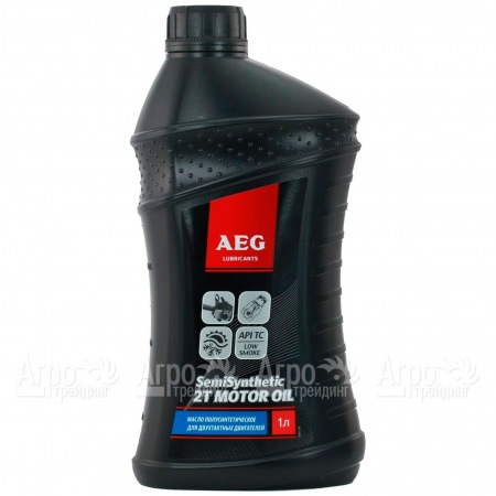 Масло AEG Semi Synthetic 2T Motor Oil API TC 1 л для 2-х тактных двигателей в Ижевске