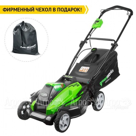 Газонокосилка аккумуляторная GreenWorks G40LM45K6 в Ижевске