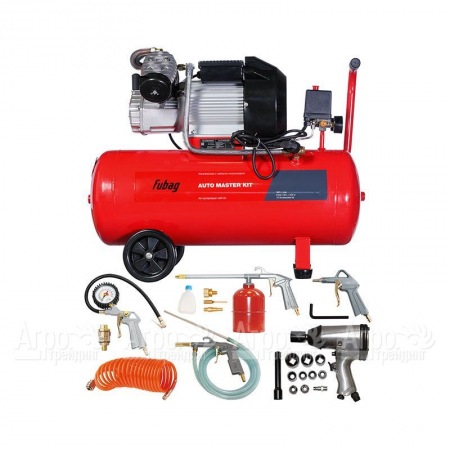 Компрессор масляный Fubag Auto Master Kit + набор из 10 предметов  в Ижевске