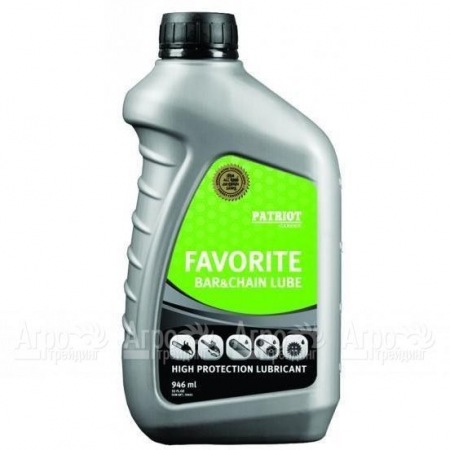 Масло Patriot Favorite Bar&#38;Chain Lube 946 мл для смазки цепей в Ижевске