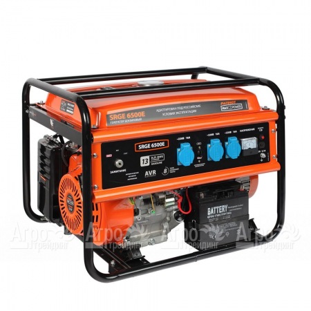 Бензогенератор Patriot Max Power SRGE-6500E 5 кВт   в Ижевске