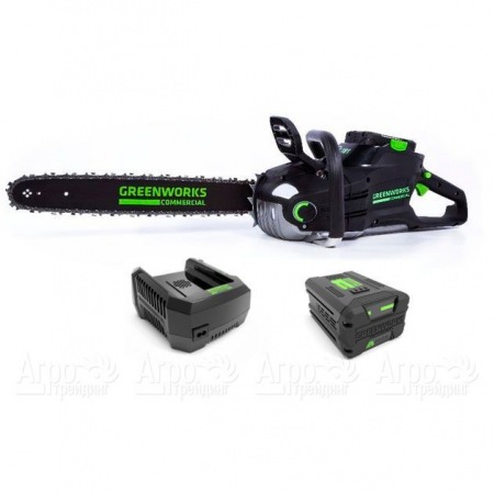 Аккумуляторная пила GreenWorks GC82CS25K2-18&quot;  в Ижевске