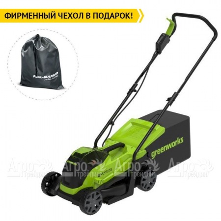 Газонокосилка аккумуляторная GreenWorks GD24LM33K2 в Ижевске