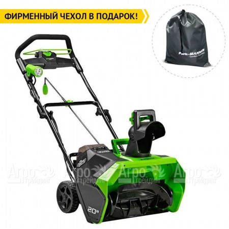 Снегоуборщик аккумуляторный GreenWorks GD40STK5 5 Ач в Ижевске