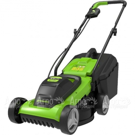 Газонокосилка аккумуляторная GreenWorks G24LM33K2 в Ижевске