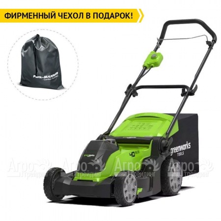 Газонокосилка аккумуляторная GreenWorks G40LM41 (без аккумулятора и зарядного устройства) в Ижевске