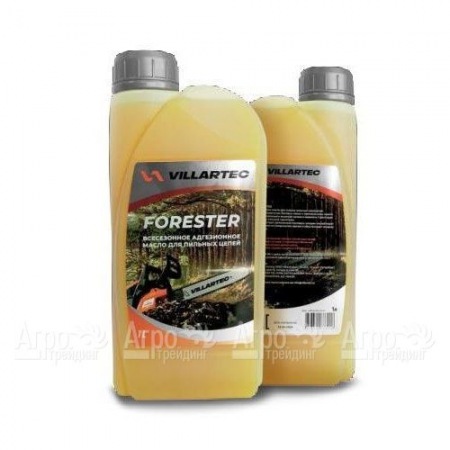 Всесезонное адгезионное масло Villartec Forester 1 л для пильных цепей в Ижевске