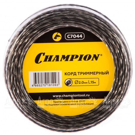 Корд триммерный Champion Tri-twist 2.0мм, 15м (витой треугольник)  в Ижевске