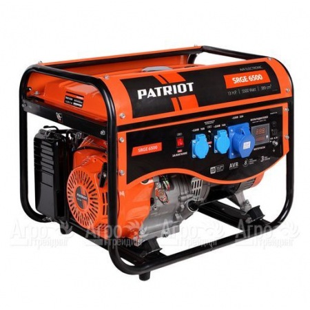 Бензогенератор Patriot Max Power SRGE-6500 5 кВт  в Ижевске