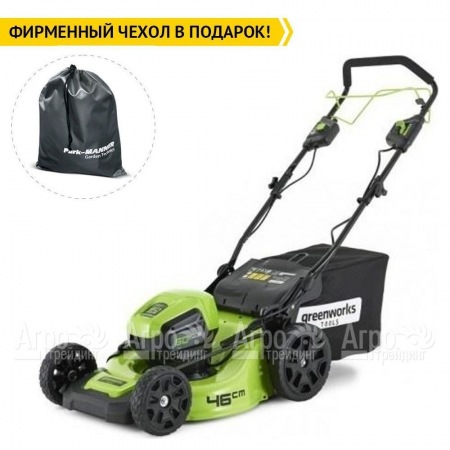 Газонокосилка аккумуляторная GreenWorks GD60LM46SPK4 в Ижевске