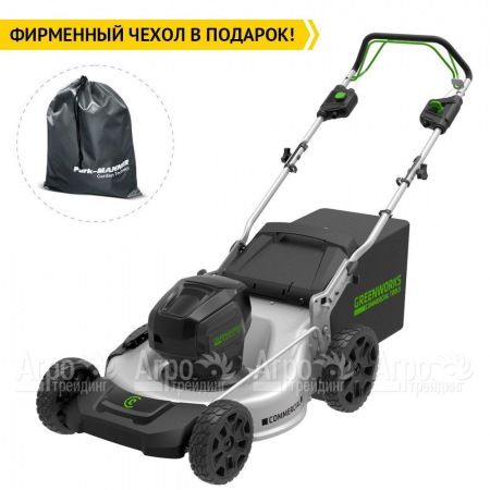 Газонокосилка аккумуляторная GreenWorks GC82LM51SP (без батареи и зарядного устройства) в Ижевске