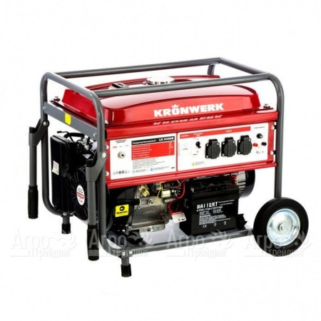 Бензогенератор Kronwerk LK 6500E 5 кВт в Ижевске