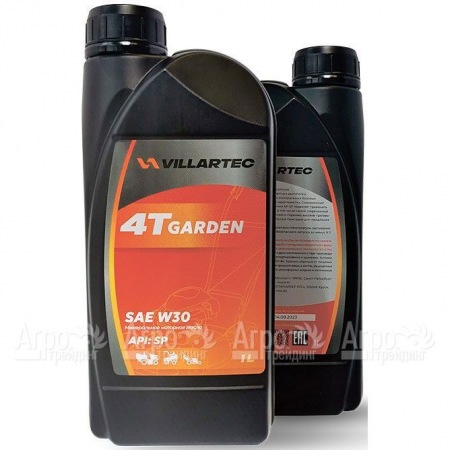 Масло моторное Villartec 4T Garden (SAE W30) 1 л для 4-х тактных двигателей  в Ижевске