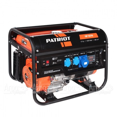 Бензогенератор Patriot GP 6510 5 кВт  в Ижевске