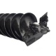 Шнек двухзаходный Patriot D 100B для грунта, длина 800 мм, сменные ножи в Ижевске