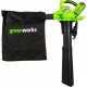 Воздуходувка аккумуляторная GreenWorks GD40BV (без аккумулятора и зарядного устройства) в Ижевске