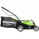 Газонокосилка аккумуляторная GreenWorks G-Max G40LM35 40V 35 см в Ижевске