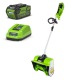 Снегоуборщик аккумуляторный GreenWorks GD40SS30k5 в Ижевске